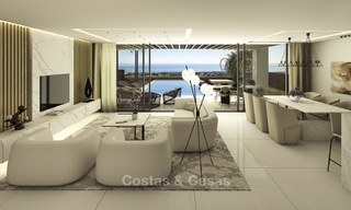 New contemporary luxury villas with panoramic sea views for sale in East Marbella 19333 
