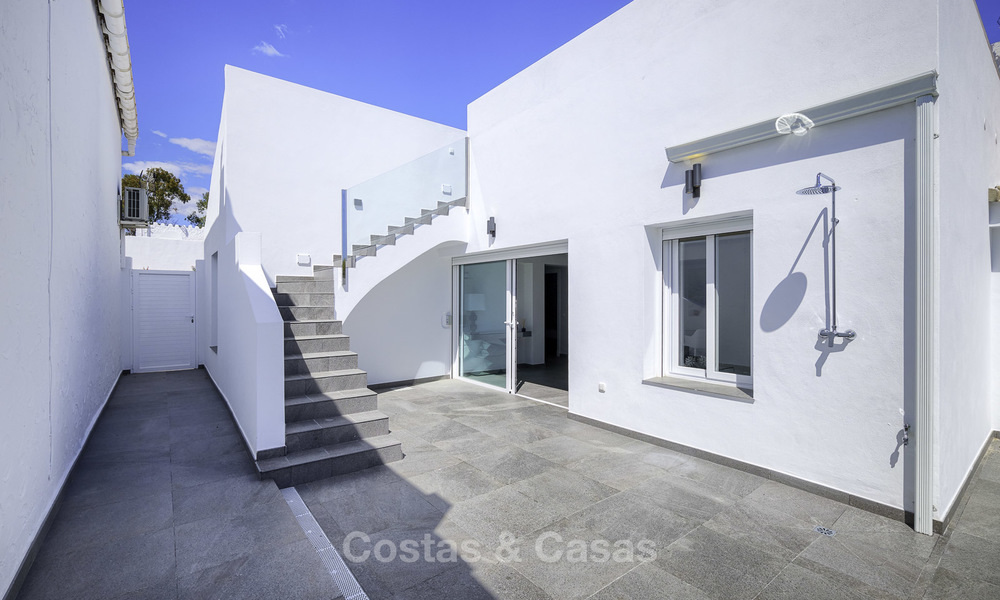Two cosy, fully renovated townhouses for sale as one on the New Golden Mile, East Estepona 19363