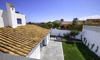 Two cosy, fully renovated townhouses for sale as one on the New Golden Mile, East Estepona 19365 