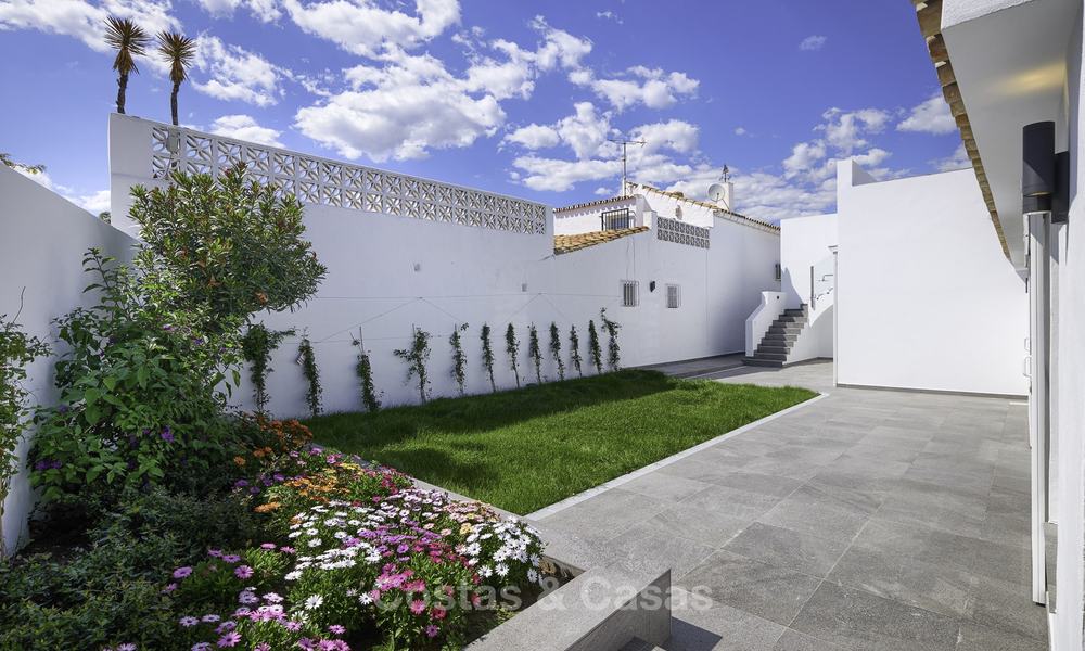 Two cosy, fully renovated townhouses for sale as one on the New Golden Mile, East Estepona 19375