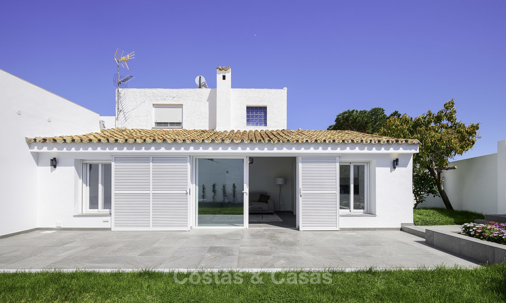 Two cosy, fully renovated townhouses for sale as one on the New Golden Mile, East Estepona 19377