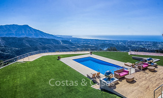 Exquisite luxury villa with astounding sea and mountain views for sale in the uber exclusive La Zagaleta estate, Benahavis - Marbella 19390 