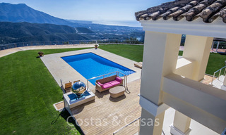 Exquisite luxury villa with astounding sea and mountain views for sale in the uber exclusive La Zagaleta estate, Benahavis - Marbella 19391 