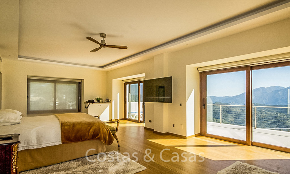 Exquisite luxury villa with astounding sea and mountain views for sale in the uber exclusive La Zagaleta estate, Benahavis - Marbella 19393