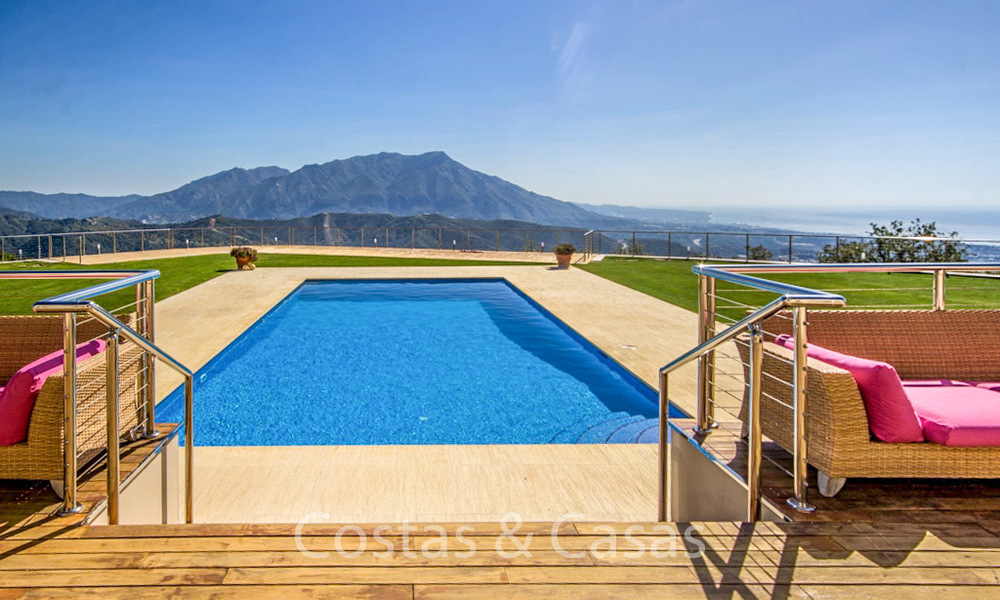 Exquisite luxury villa with astounding sea and mountain views for sale in the uber exclusive La Zagaleta estate, Benahavis - Marbella 19433