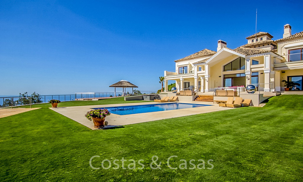 Exquisite luxury villa with astounding sea and mountain views for sale in the uber exclusive La Zagaleta estate, Benahavis - Marbella 19436