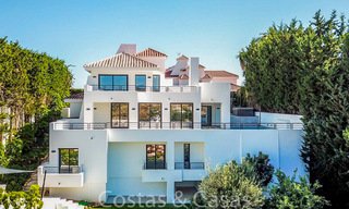 Recently completely renovated traditional villa with sea and mountain views for sale, Nueva Andalucia, Marbella 33671 