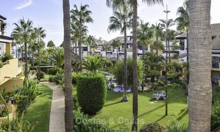 Attractive apartment for sale in a looked after beachfront complex, East Marbella 19589 