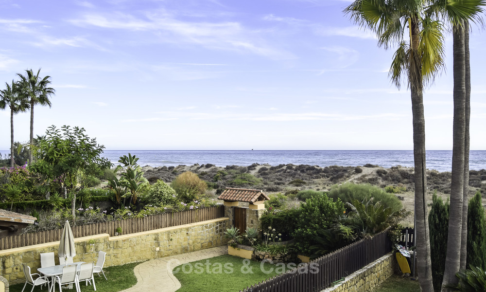 Attractive apartment for sale in a looked after beachfront complex, East Marbella 19593