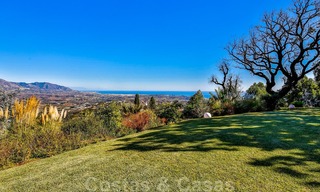 Masterpiece luxury villa on a massive plot and with amazing 360º panoramic views for sale, East Marbella 19785 