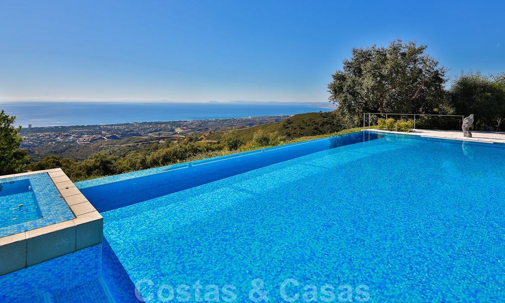 Masterpiece luxury villa on a massive plot and with amazing 360º panoramic views for sale, East Marbella 19805