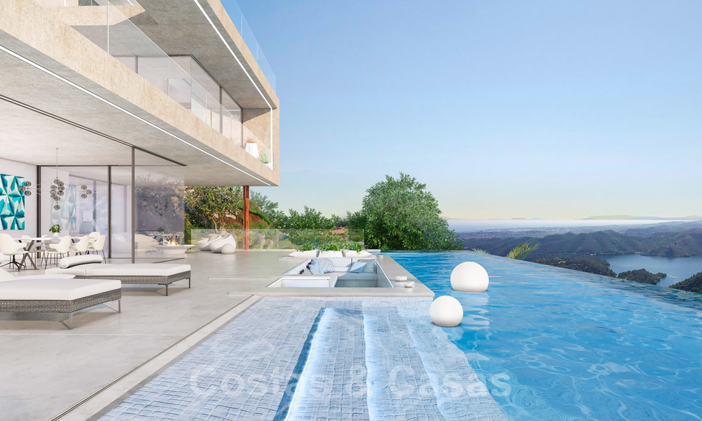 Off-plan modern luxury villa with stunning lake, sea and mountain views for sale in Marbella 19945