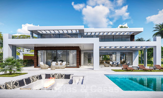 Off plan, to be renovated luxury villa in contemporary architecture for sale, in a sought after urbanisation in East Marbella 19952 