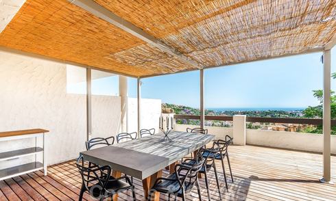 Spacious modern apartment with sea and golf views for sale in Benahavis - Marbella 20013