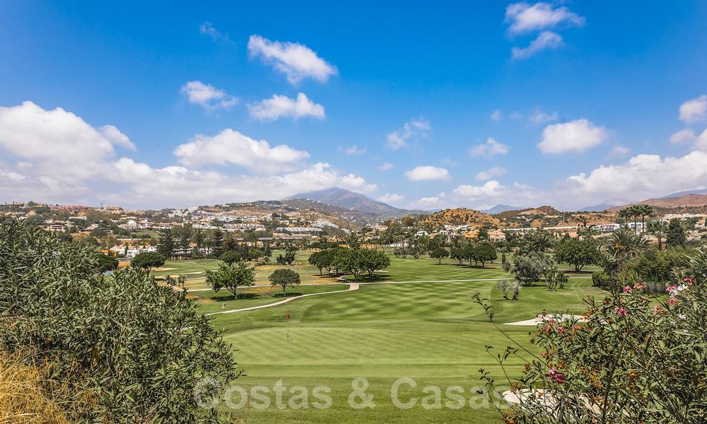 Huge price reduction! Impressive new frontline golf luxury apartment for sale, move-in ready, Nueva Andalucia, Marbella 20043