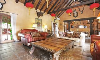 Unique traditional style villa with separate guest house for sale, walking distance to San Pedro centre, Marbella 20598 