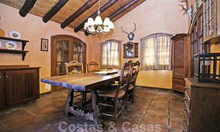 Unique traditional style villa with separate guest house for sale, walking distance to San Pedro centre, Marbella 20602 