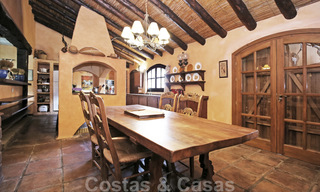 Unique traditional style villa with separate guest house for sale, walking distance to San Pedro centre, Marbella 20603 