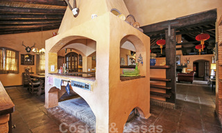 Unique traditional style villa with separate guest house for sale, walking distance to San Pedro centre, Marbella 20605 