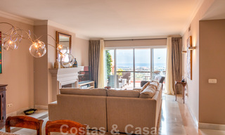 Pristine penthouse apartment with panoramic sea and mountain views for sale in Benahavis - Marbella 20233 