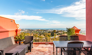Pristine penthouse apartment with panoramic sea and mountain views for sale in Benahavis - Marbella 20253 