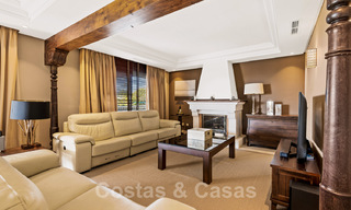 Classic style luxury villa for sale with sea views in a golf urbanization in Marbella - Benahavis 41504 