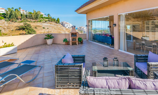 Rare, very stunning penthouse apartment with huge terrace and amazing sea views for sale in Nueva Andalucia, Marbella 20347 