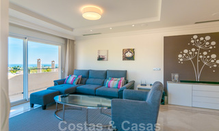 Rare, very stunning penthouse apartment with huge terrace and amazing sea views for sale in Nueva Andalucia, Marbella 20354 