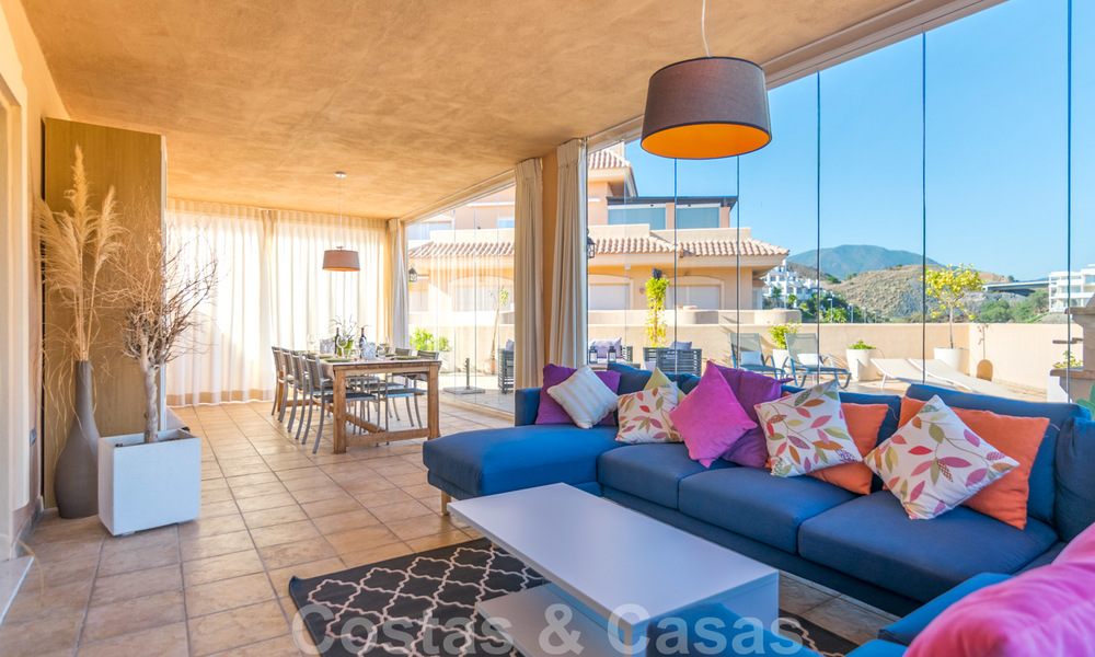 Rare, very stunning penthouse apartment with huge terrace and amazing sea views for sale in Nueva Andalucia, Marbella 20361