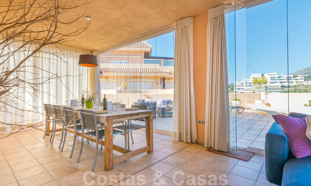 Rare, very stunning penthouse apartment with huge terrace and amazing sea views for sale in Nueva Andalucia, Marbella 20362