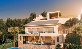 Fantastic plot with villa projects with approved licence and panoramic sea views for sale in Elviria, East Marbella 36442 