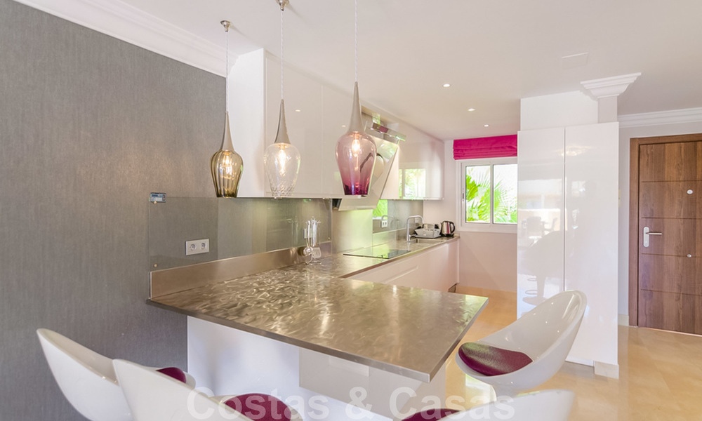 Attractive fully renovated apartment in a prestigious complex for sale, Nueva Andalucia, Marbella 20650