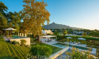 Modern-Mediterranean masterpiece villa with panoramic sea, golf and mountain views for sale, Nueva Andalucía, Marbella 20495 