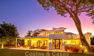 Modern-Mediterranean masterpiece villa with panoramic sea, golf and mountain views for sale, Nueva Andalucía, Marbella 20515 
