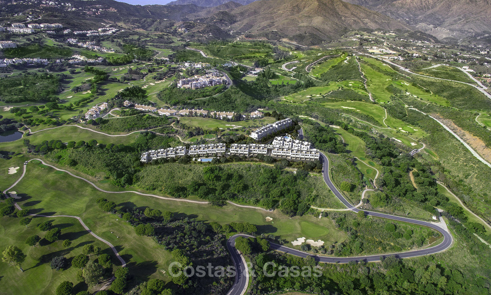 Attractive south facing building plot with spectacular views for sale, in a world class golf resort, Mijas, Costa del Sol 20704