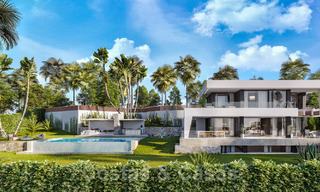 Brand new modern contemporary luxury villa with sea views for sale, walking distance to the beach, Estepona 20680 
