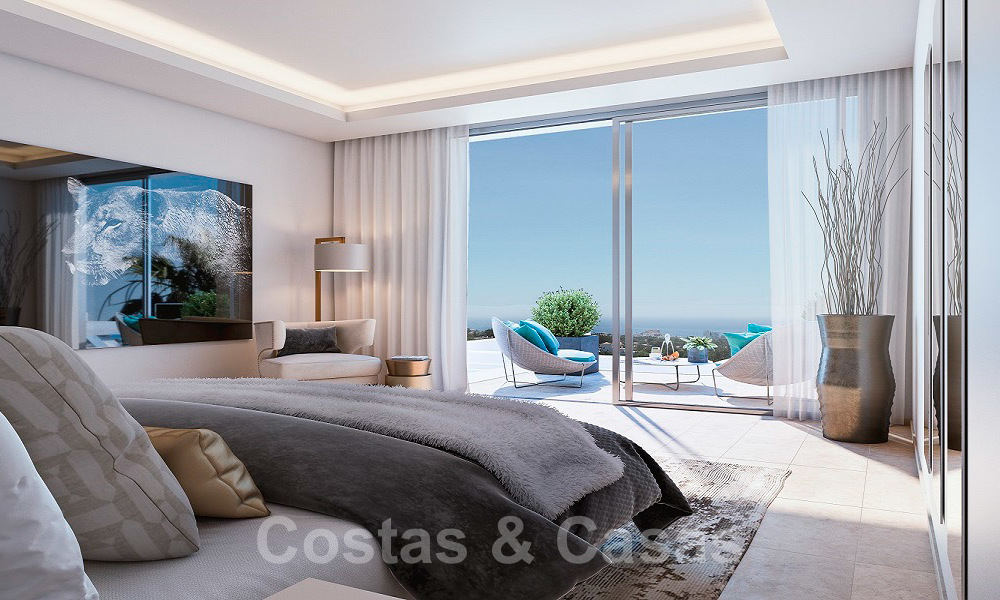 Brand new modern semi-detached villas with stunning sea views for sale, East Marbella 20562