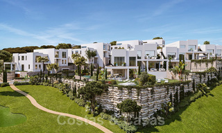 Brand new modern semi-detached villas with stunning sea views for sale, East Marbella 20565 