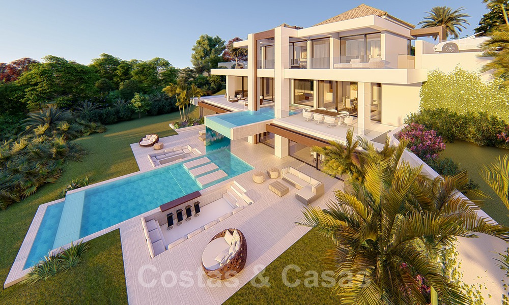 Spectacular, very luxurious contemporary villa with sea and golf views for sale, Benahavis - Marbella 20740