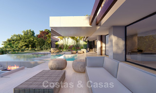 Spectacular, very luxurious contemporary villa with sea and golf views for sale, Benahavis - Marbella 20742 