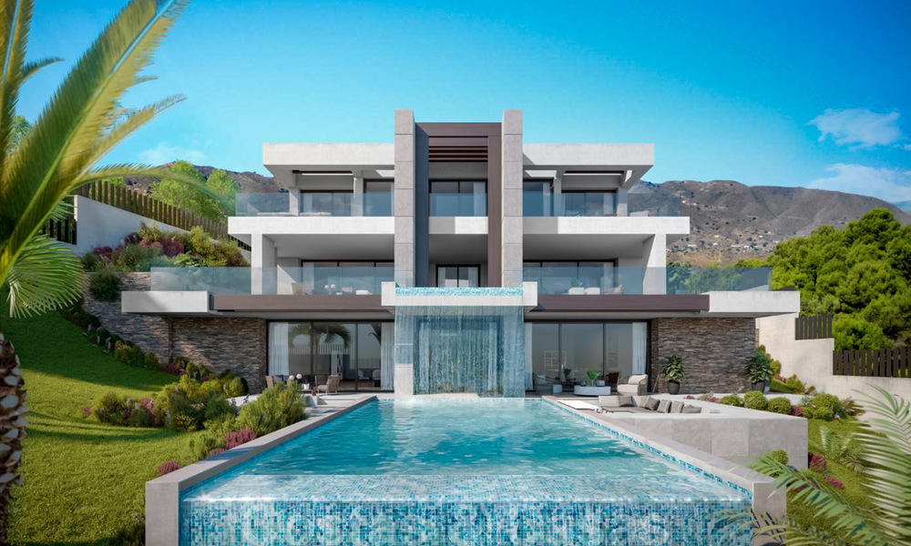 Spectacular, very luxurious contemporary villa with sea and golf views for sale, Benahavis - Marbella 20744