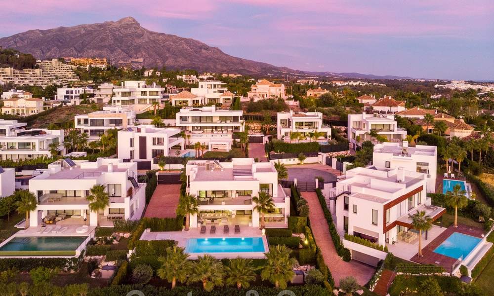 Elegant, contemporary luxury villa with sea views for sale in sought-after Nueva Andalucia, Marbella 20876
