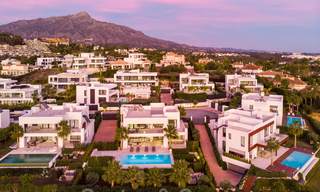 Elegant, contemporary luxury villa with sea views for sale in sought-after Nueva Andalucia, Marbella 20876 