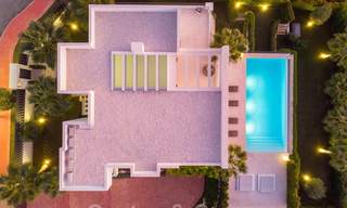 Elegant, contemporary luxury villa with sea views for sale in sought-after Nueva Andalucia, Marbella 20878 