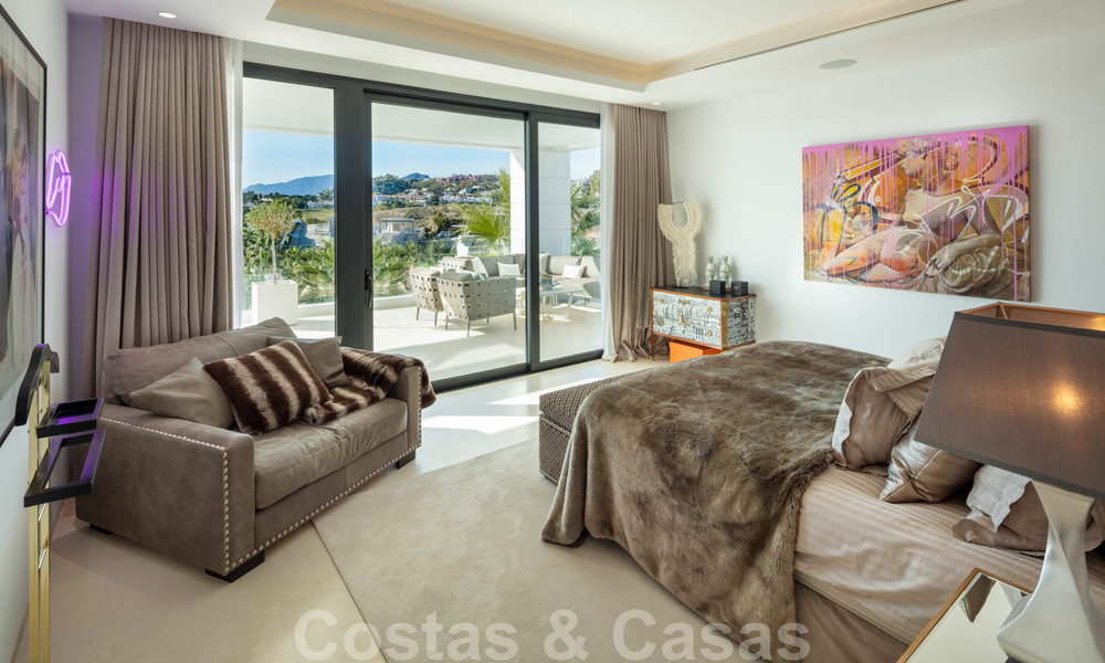 Elegant, contemporary luxury villa with sea views for sale in sought-after Nueva Andalucia, Marbella 20887