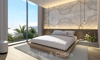 New ultra-deluxe frontline beach apartments for sale, near the centre and marina of Estepona 20948 