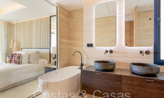 New ultra-deluxe frontline beach apartments for sale, near the centre and marina of Estepona 64826 