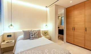 New ultra-deluxe frontline beach apartments for sale, near the centre and marina of Estepona 64856 