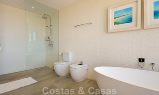 Modern luxury villa with panoramic sea views for sale in the prestigious Golden Mile of Marbella 20966 