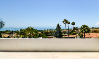 Modern luxury villa with panoramic sea views for sale in the prestigious Golden Mile of Marbella 20970 